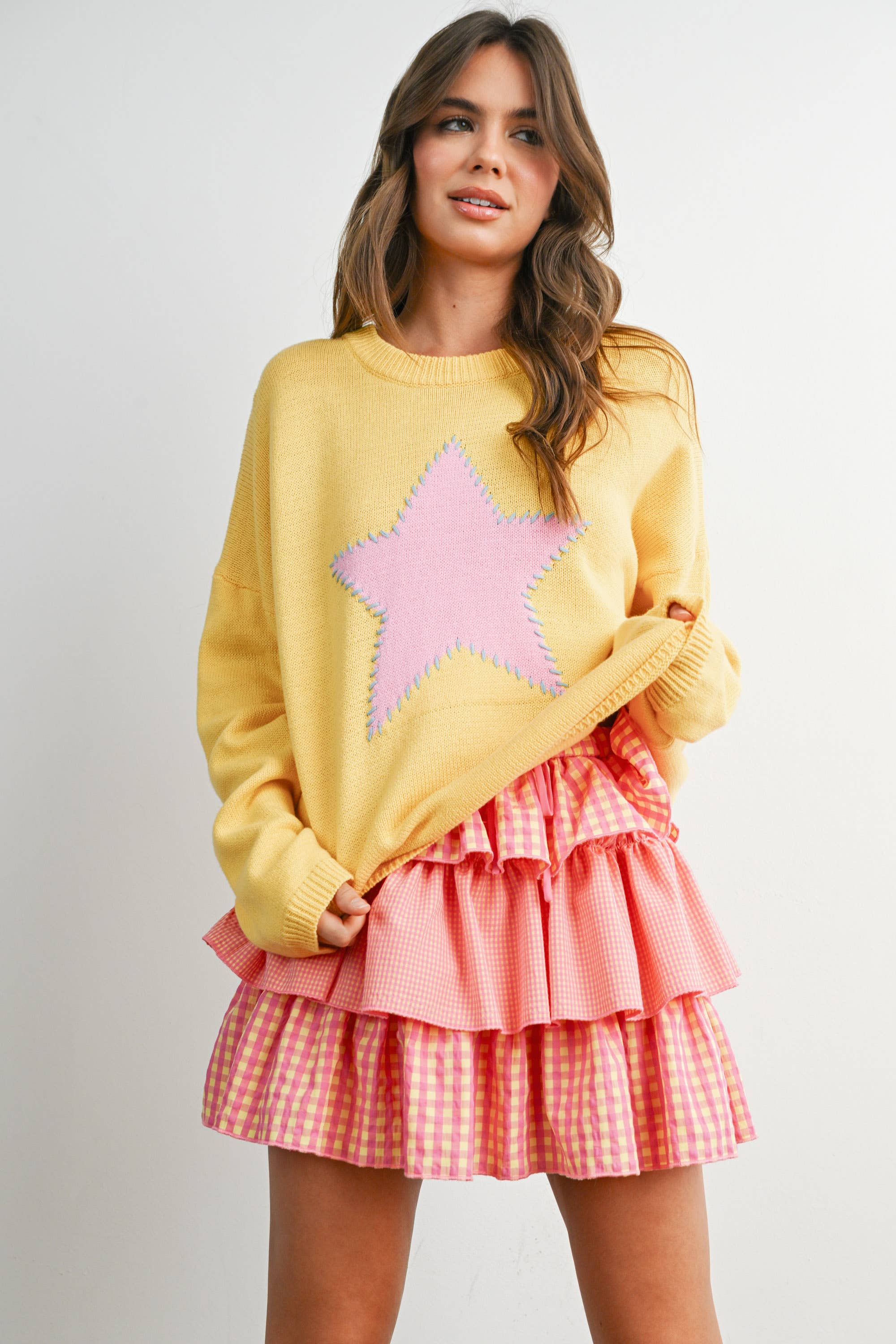 Star Pattern Sweater