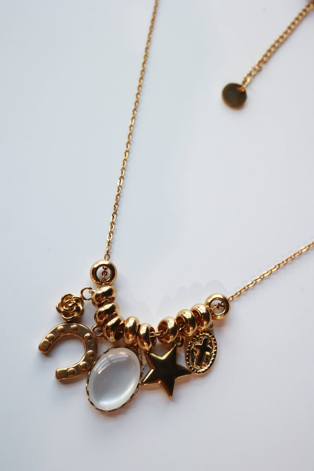 Not Luck, Just God Necklace