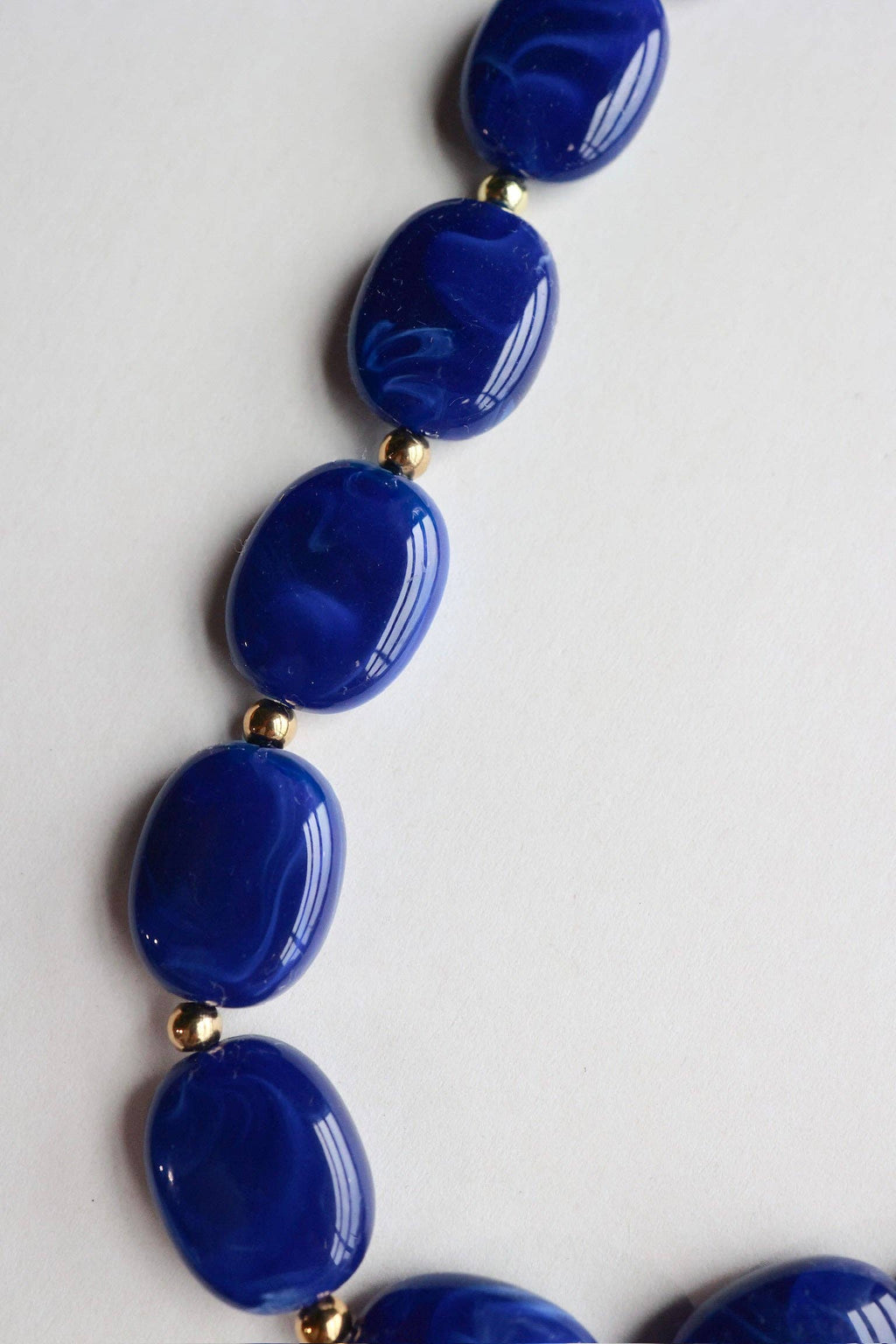 Big Blue Bubble Necklace