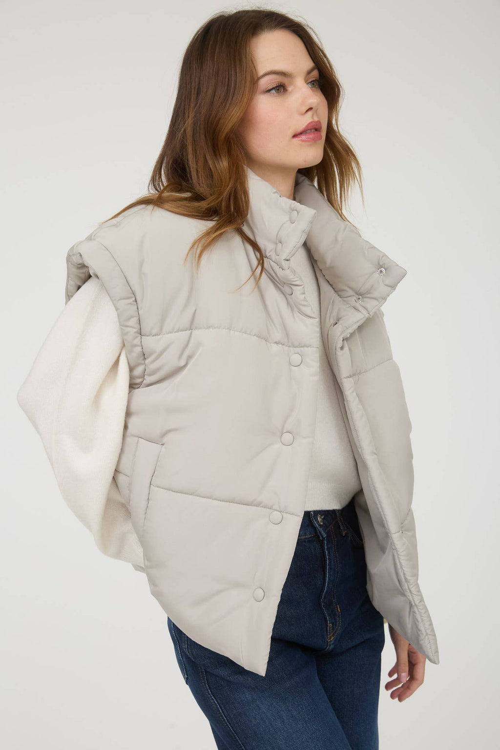 Oversized Puffer Vest