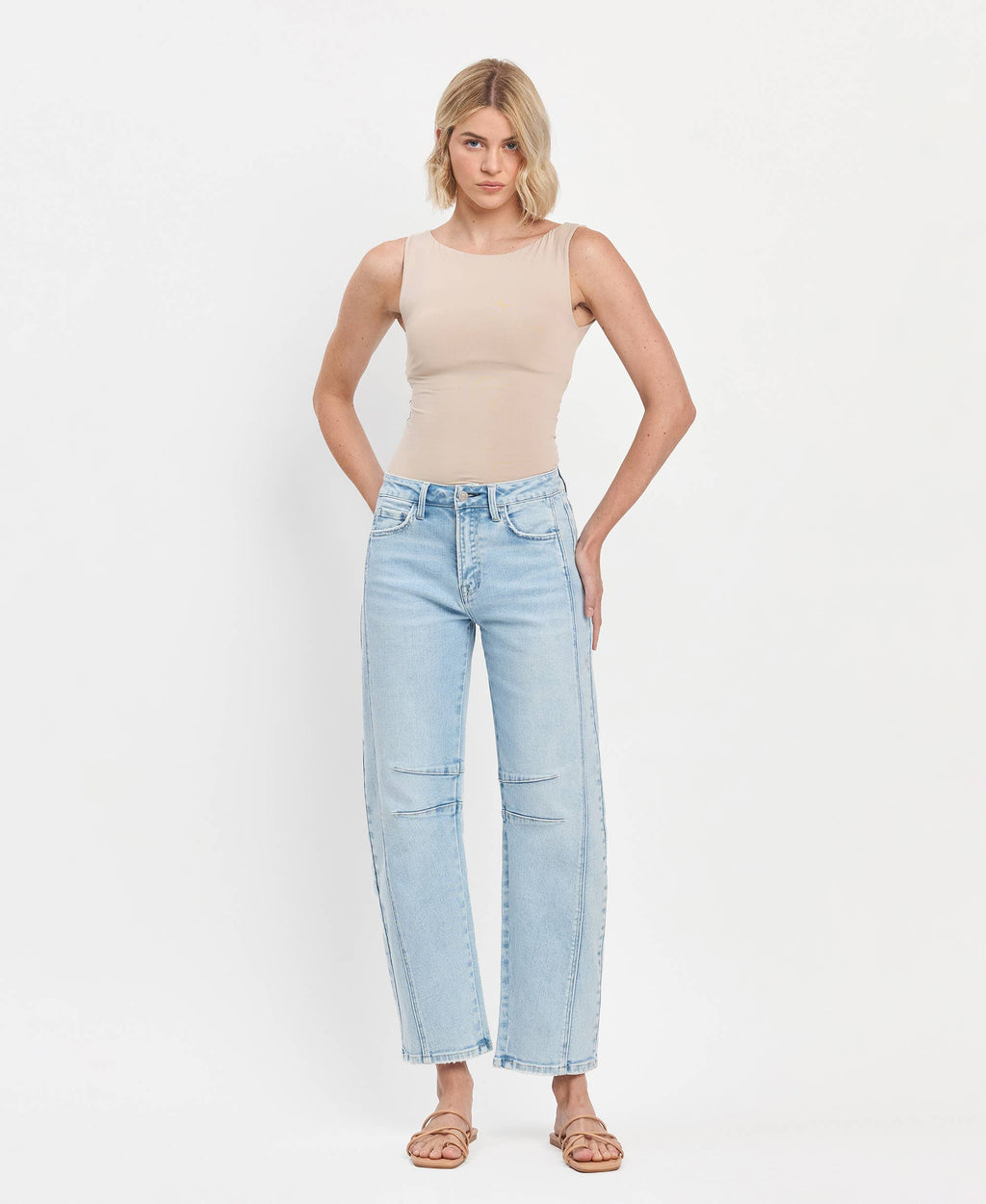 Flying Monkey Barrel Leg Jeans
