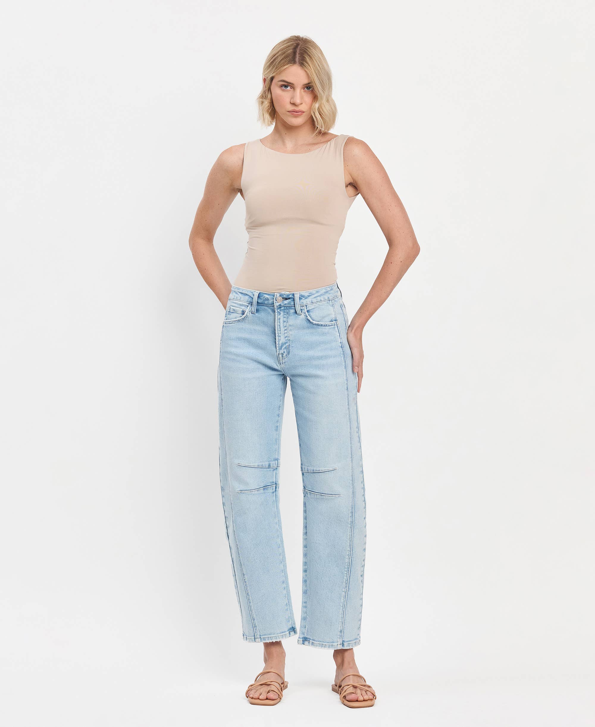 Flying Monkey Barrel Leg Jeans