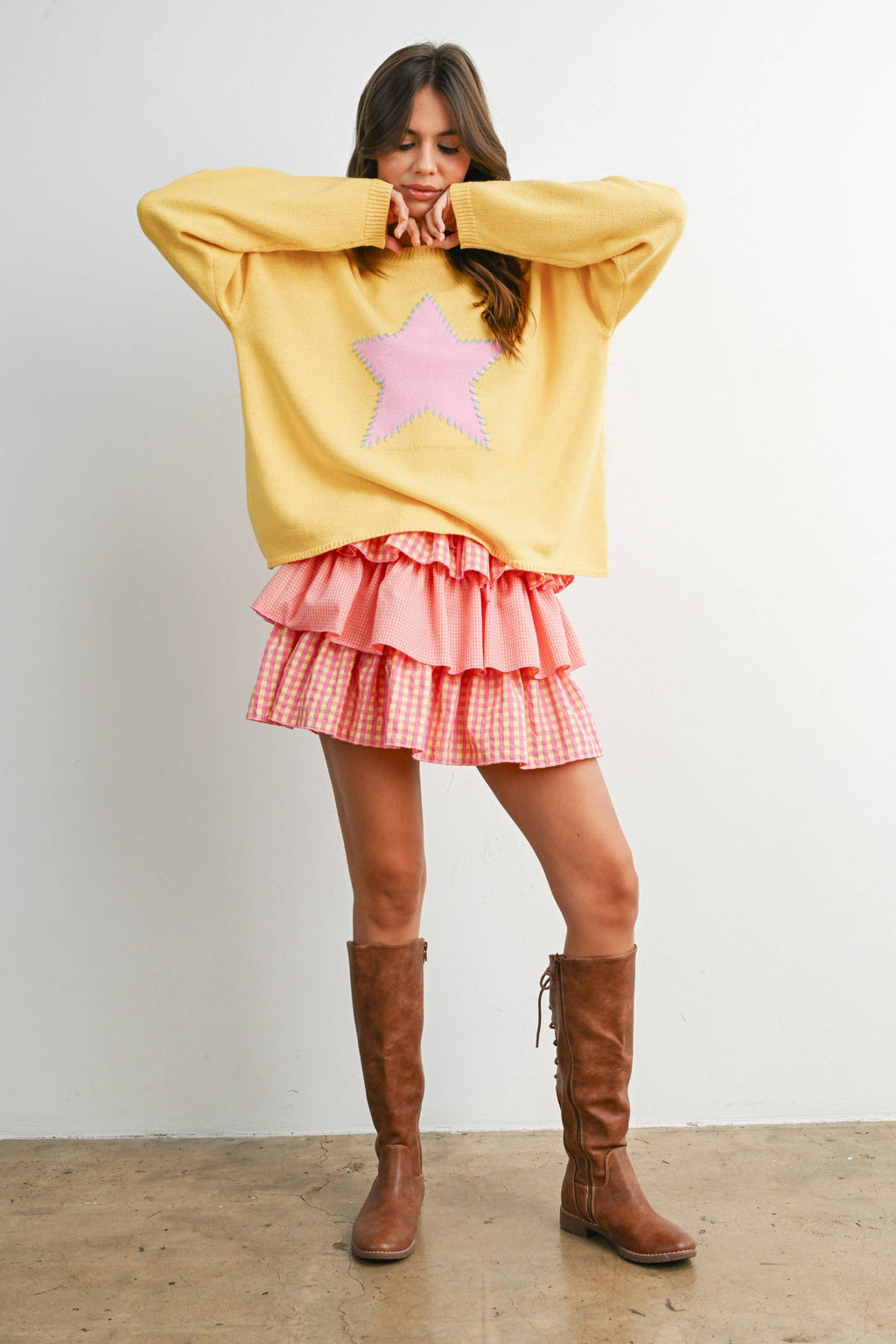 Star Pattern Sweater