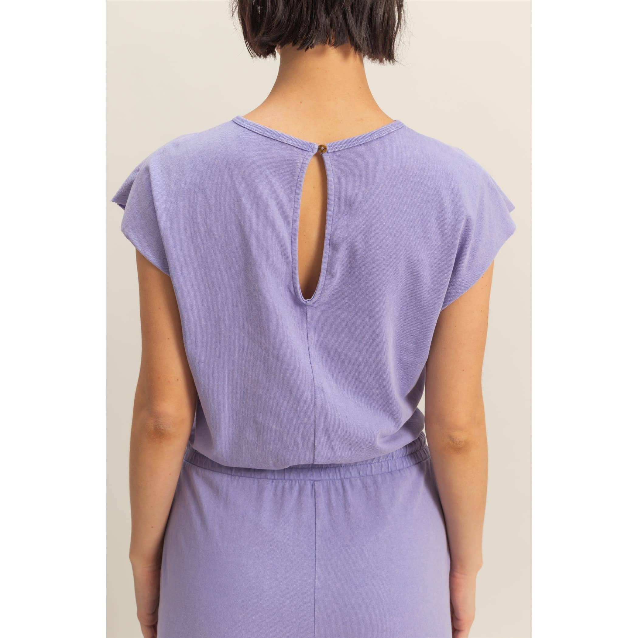 Short Sleeve Casual Jumpsuit