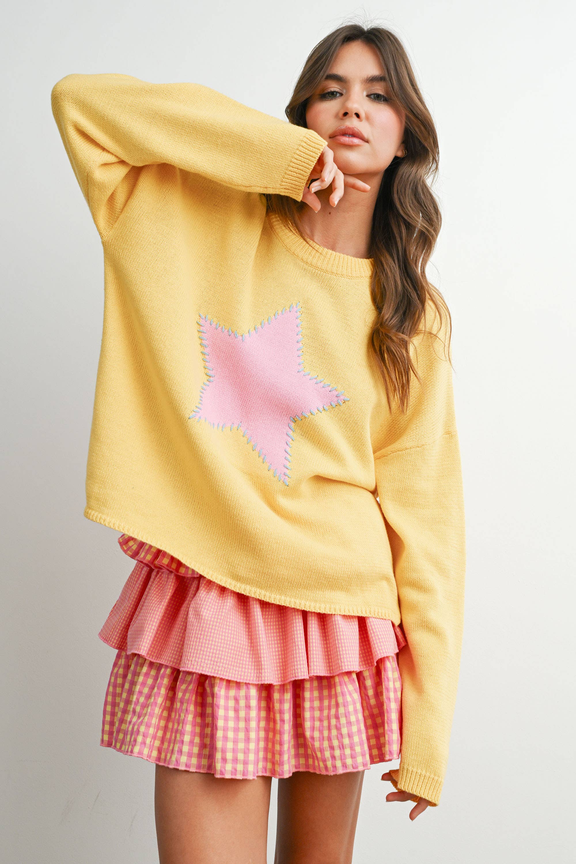 Star Pattern Sweater
