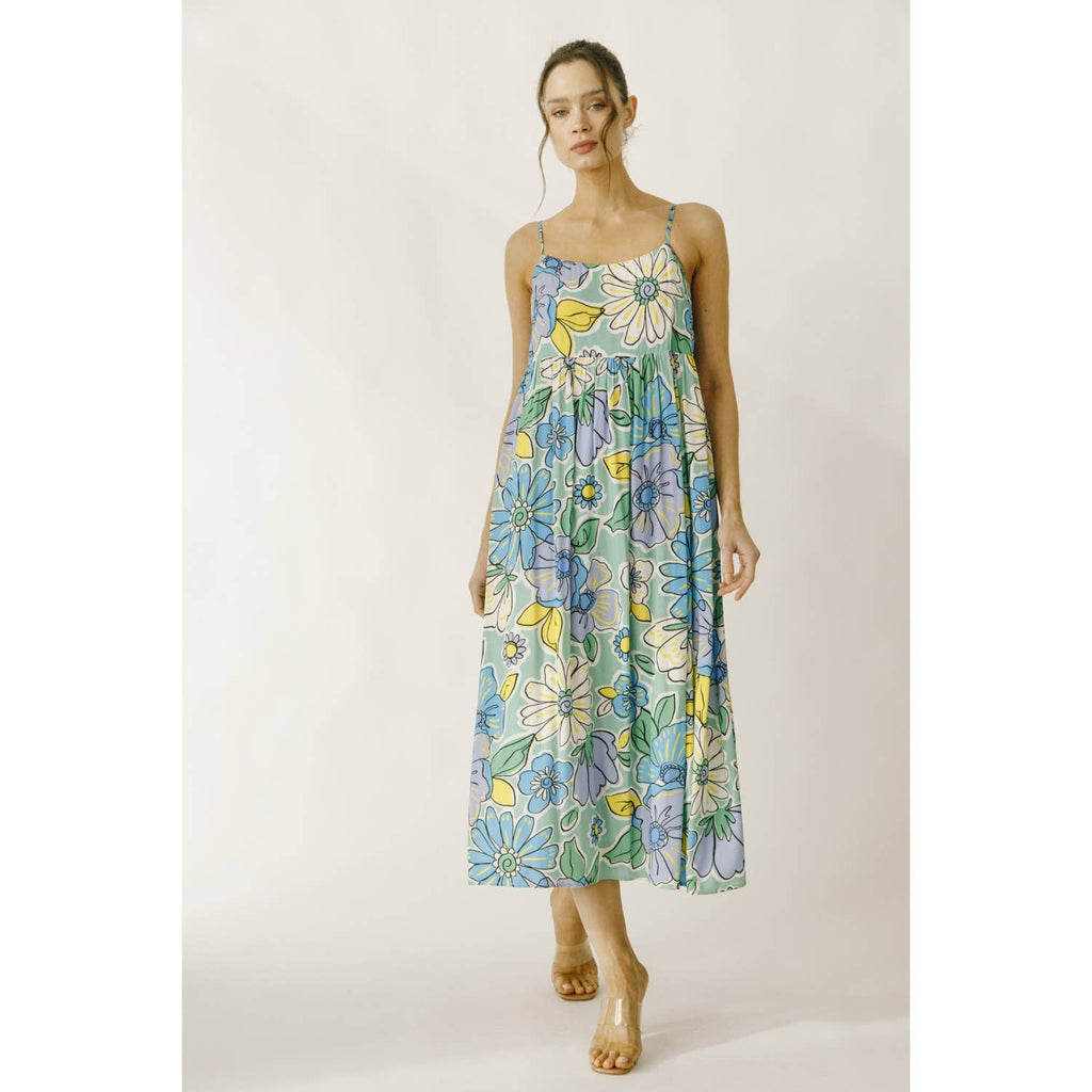 Floral Midi Dress