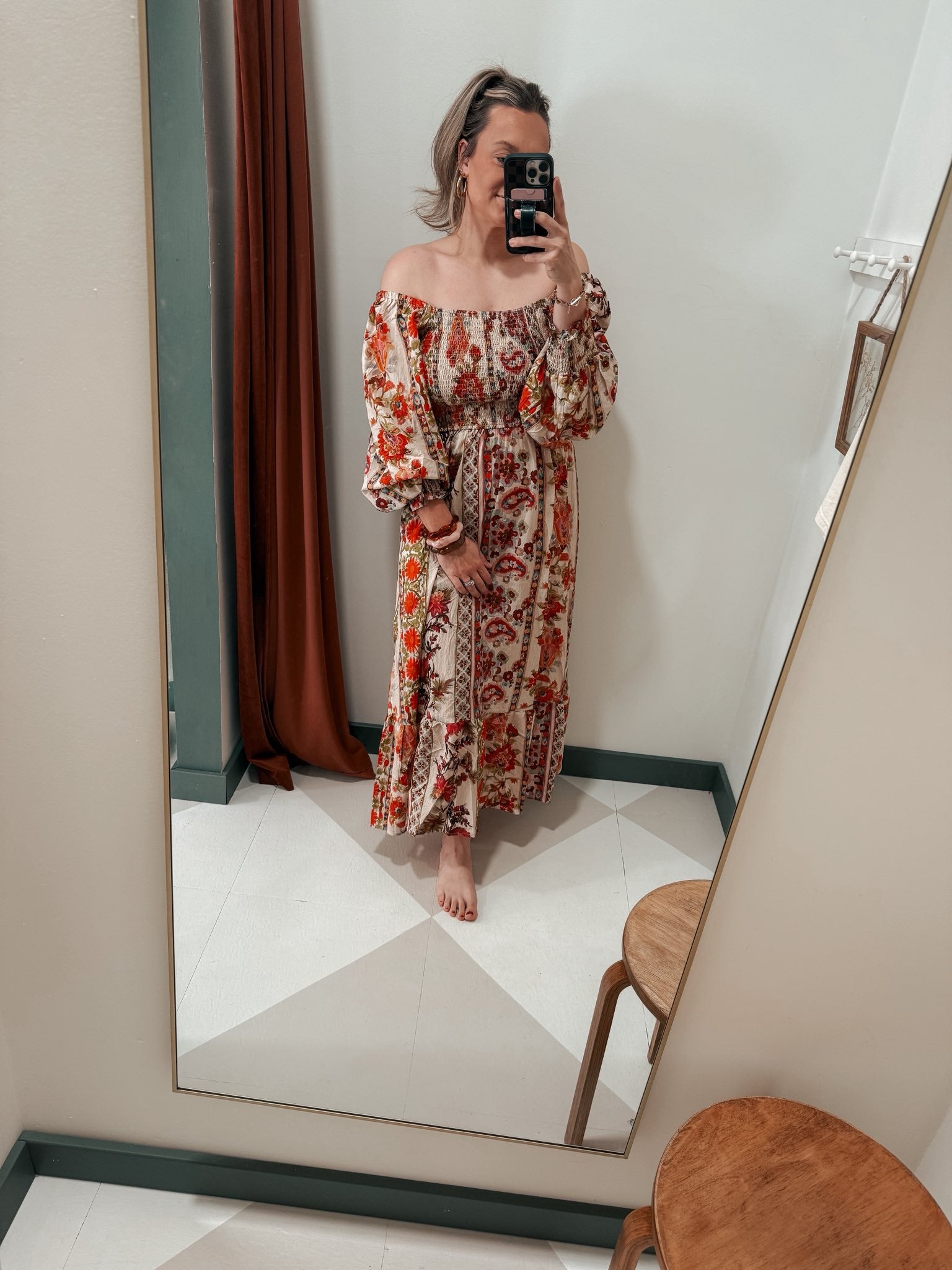 Floral Bohemian Maxi Dress