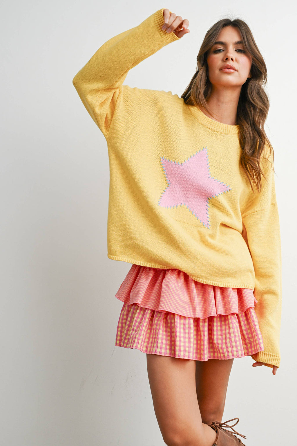 Star Pattern Sweater