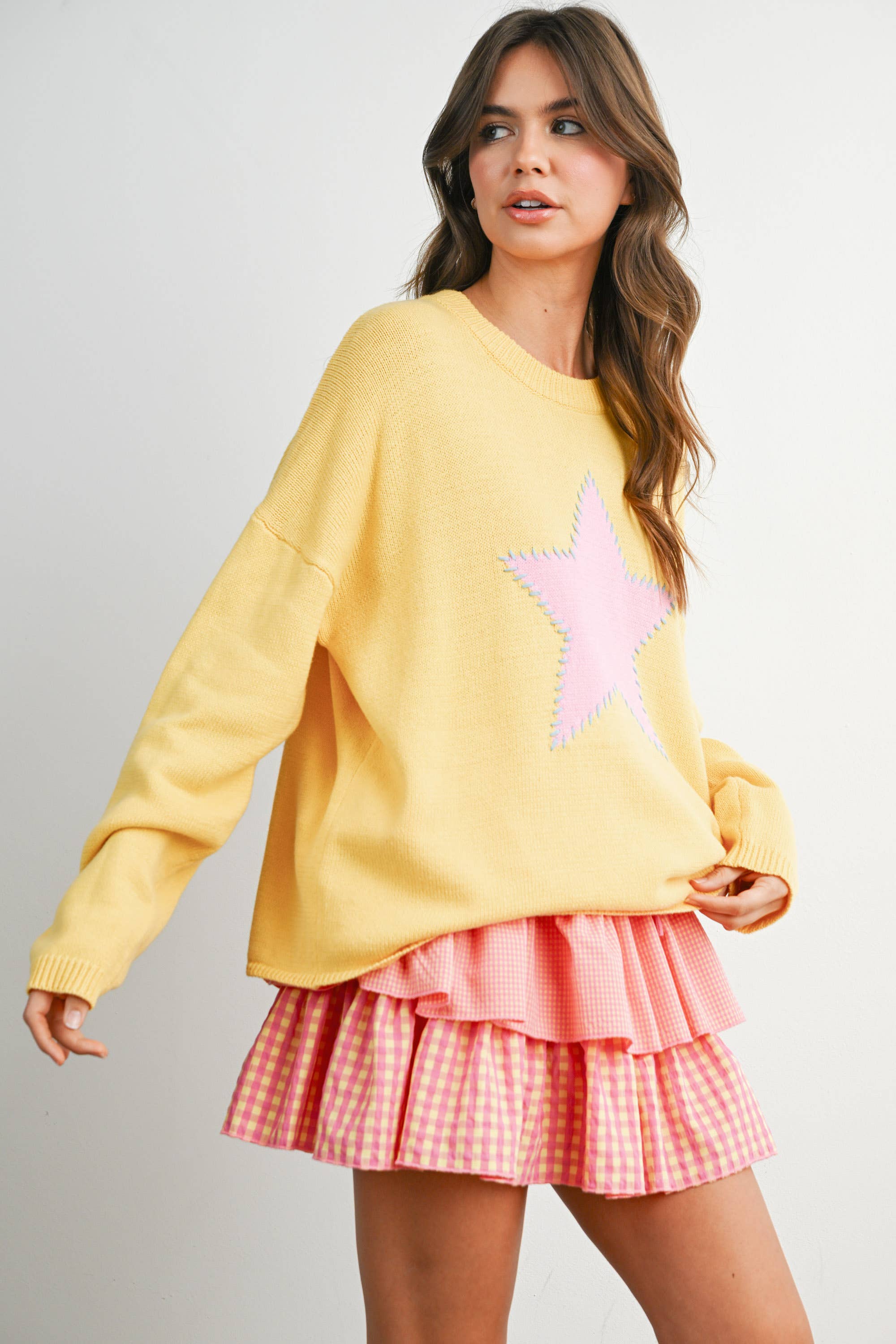 Star Pattern Sweater
