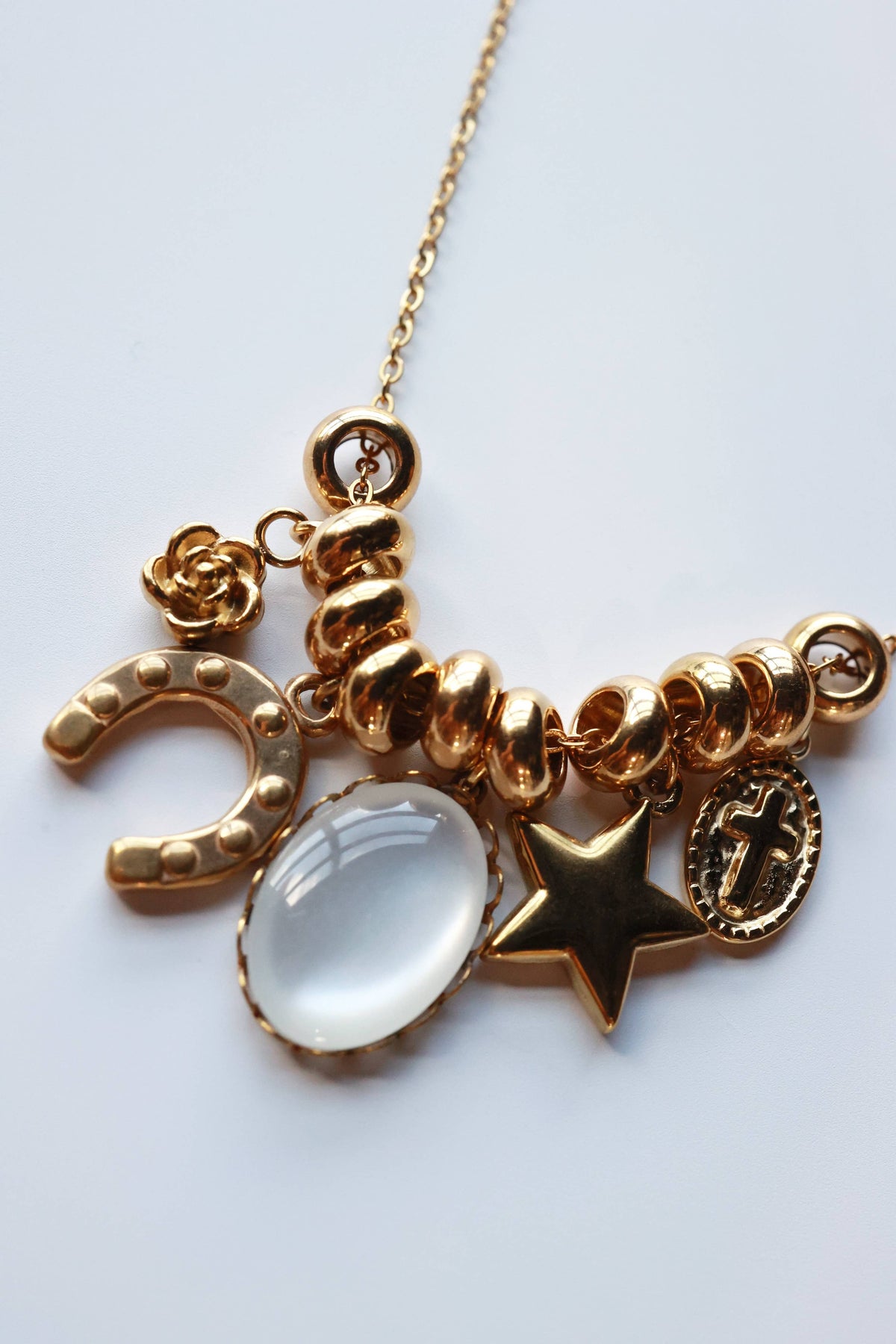 Not Luck, Just God Necklace