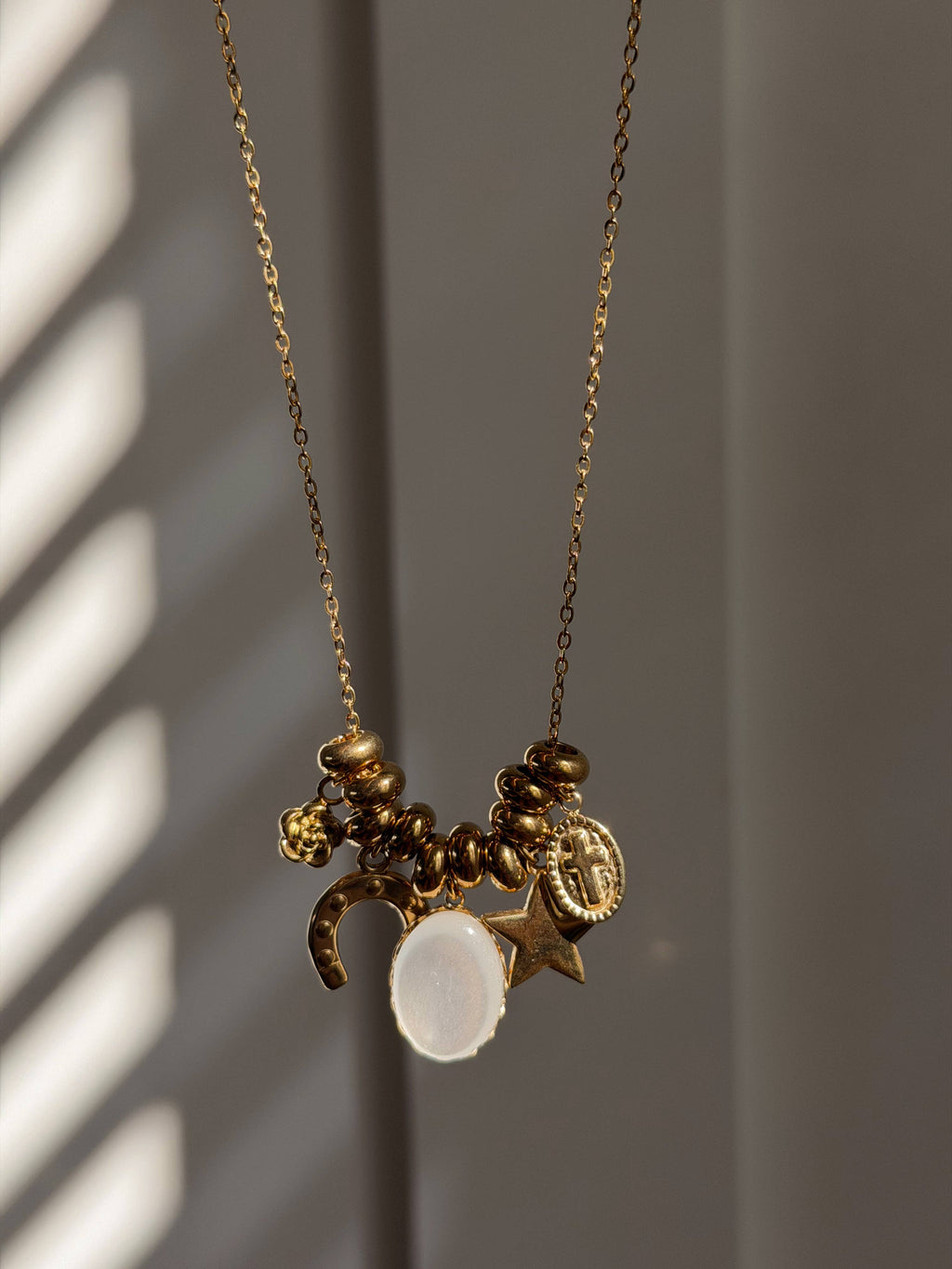 Not Luck, Just God Necklace