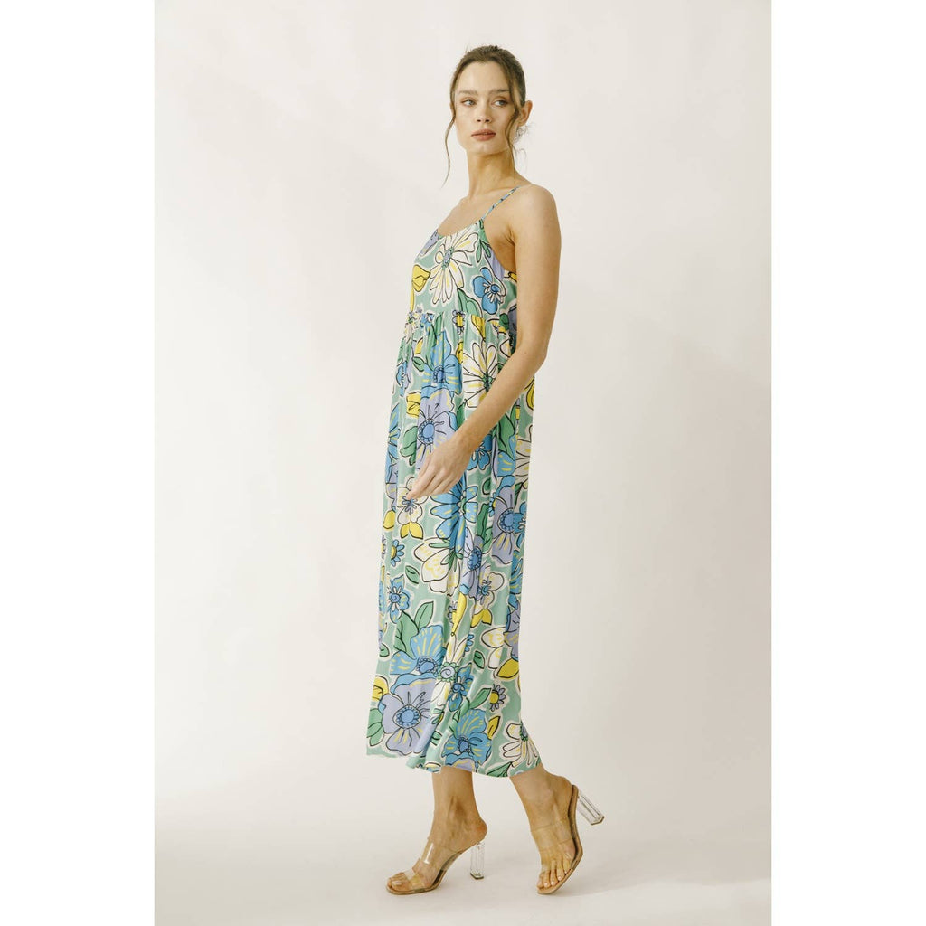 Floral Midi Dress