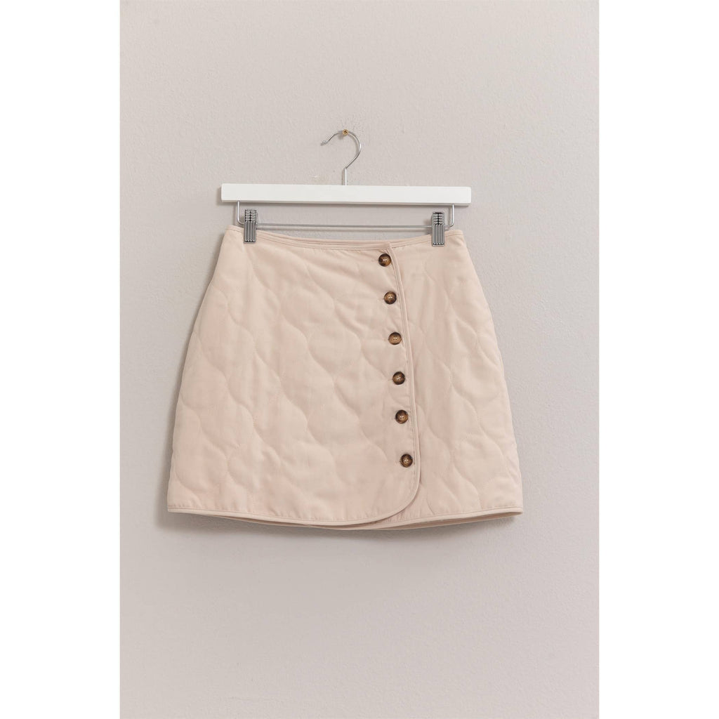 Quilted Mini Skirt