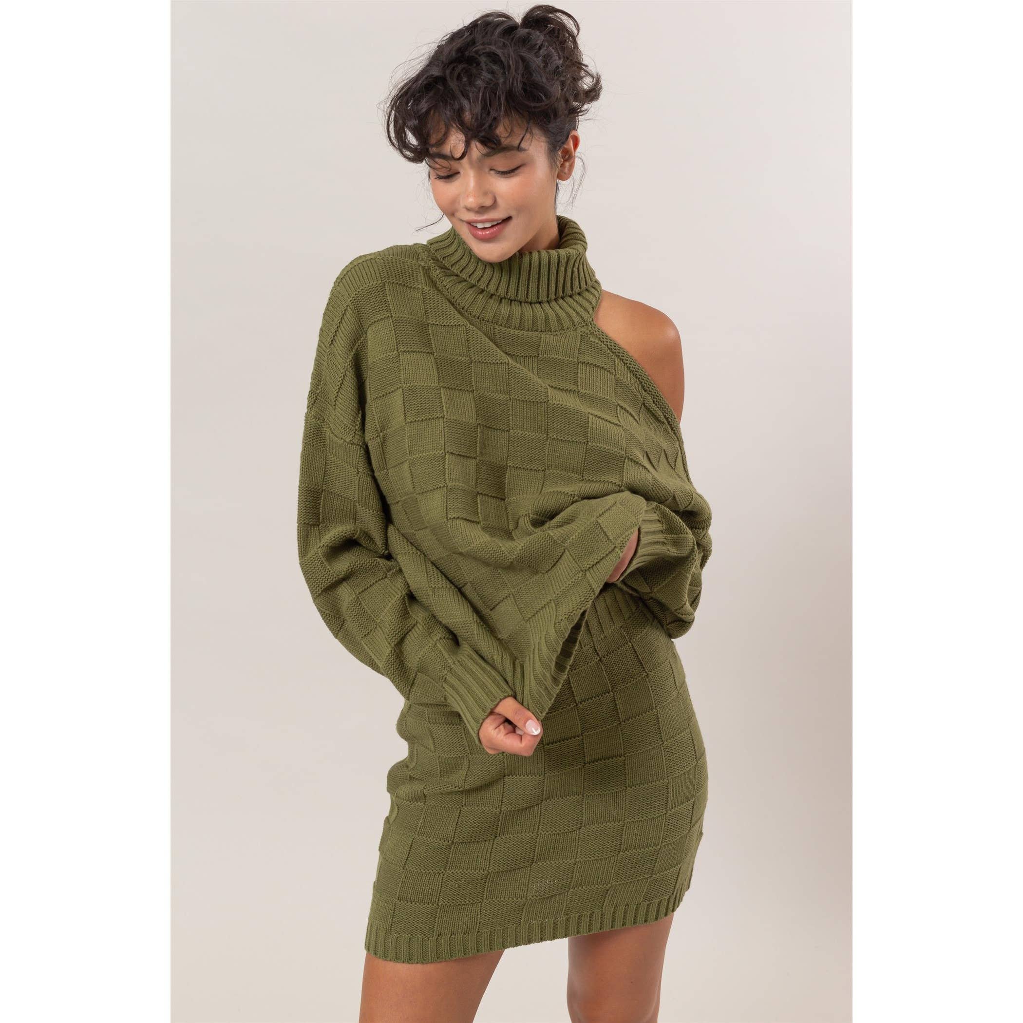 Cold Shoulder Sweater