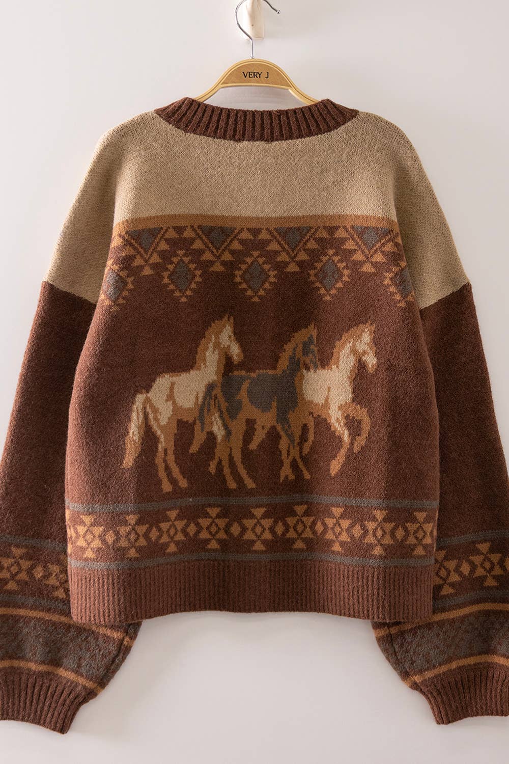Western Cowboy Knit Cardigan