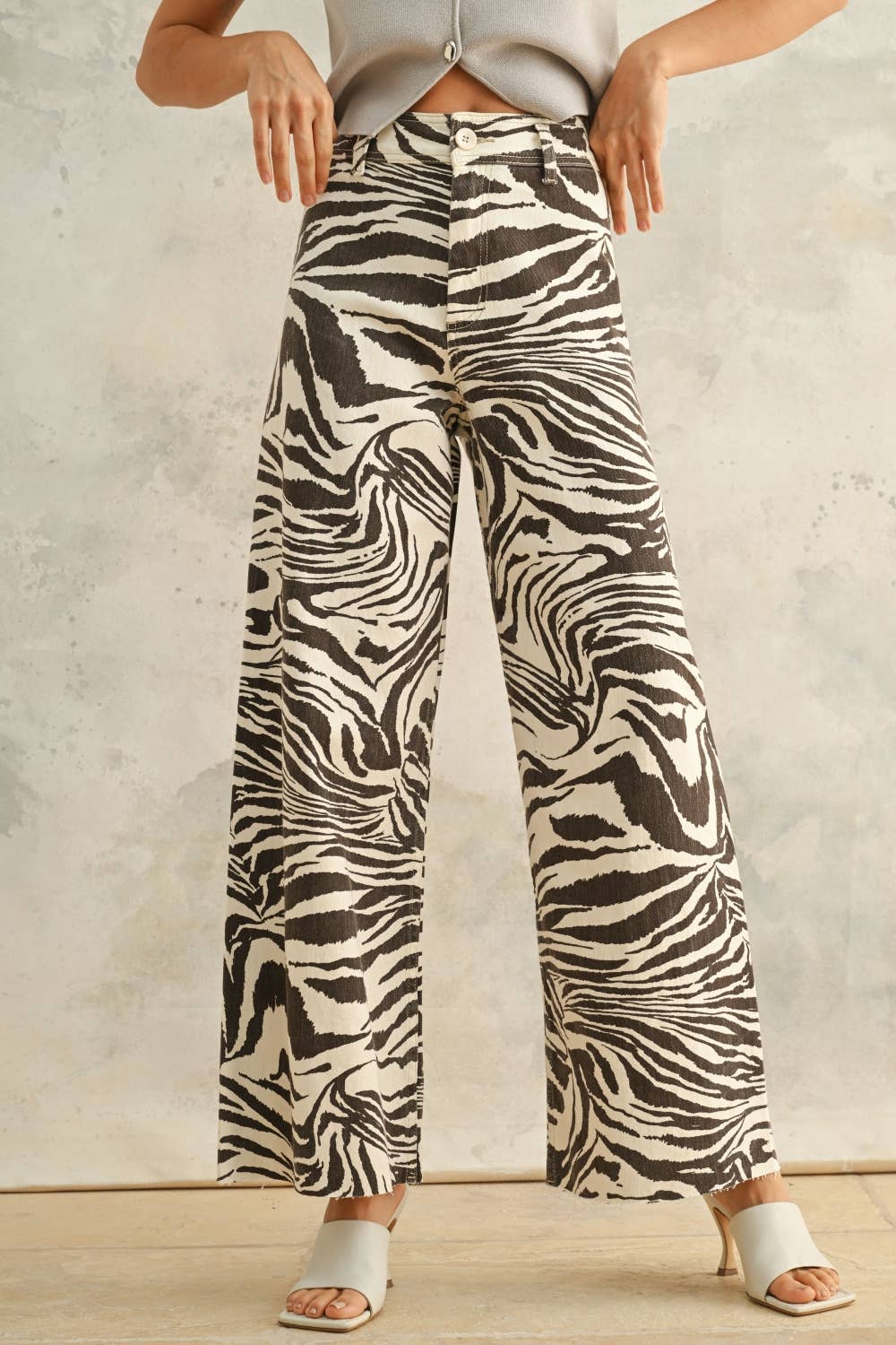 Zebra Print Pants