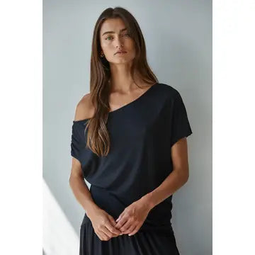 One Shoulder Sleeveless Top