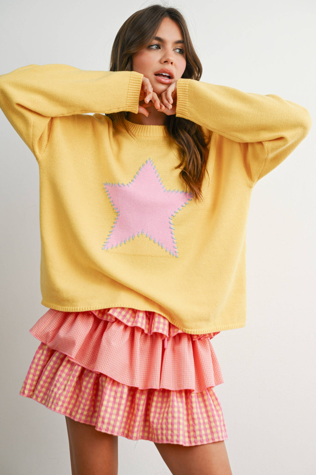 Star Pattern Sweater