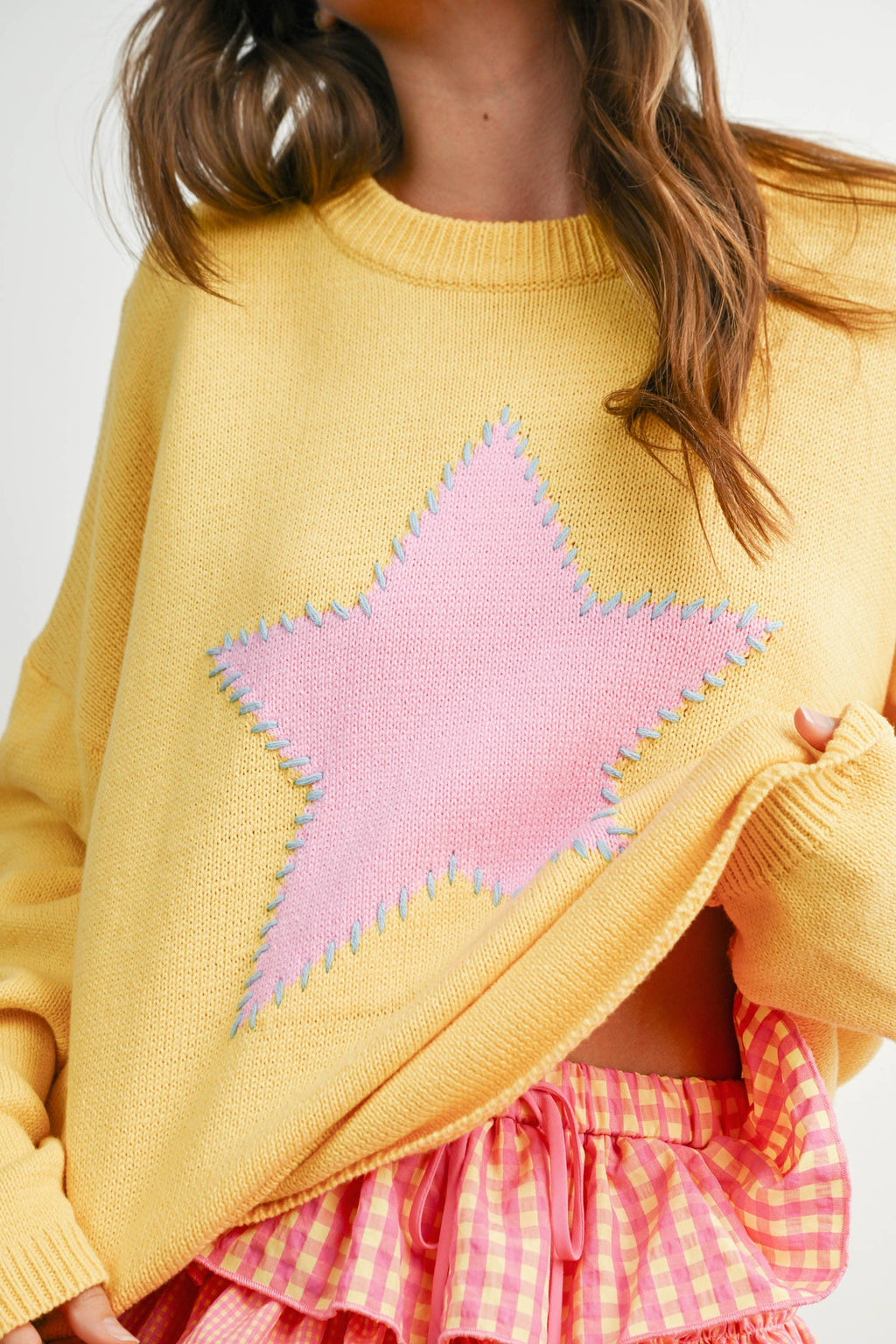 Star Pattern Sweater