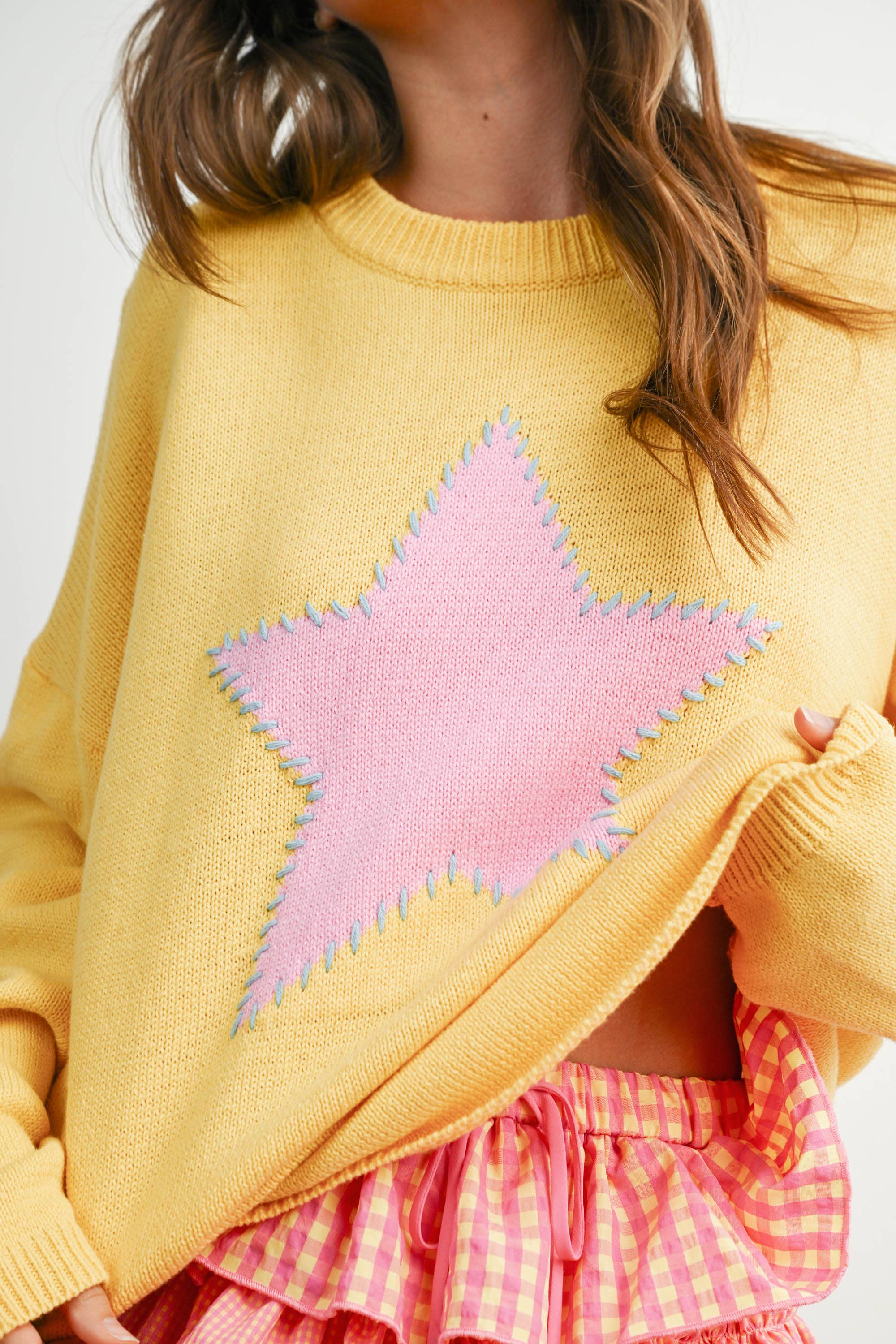 Star Pattern Sweater
