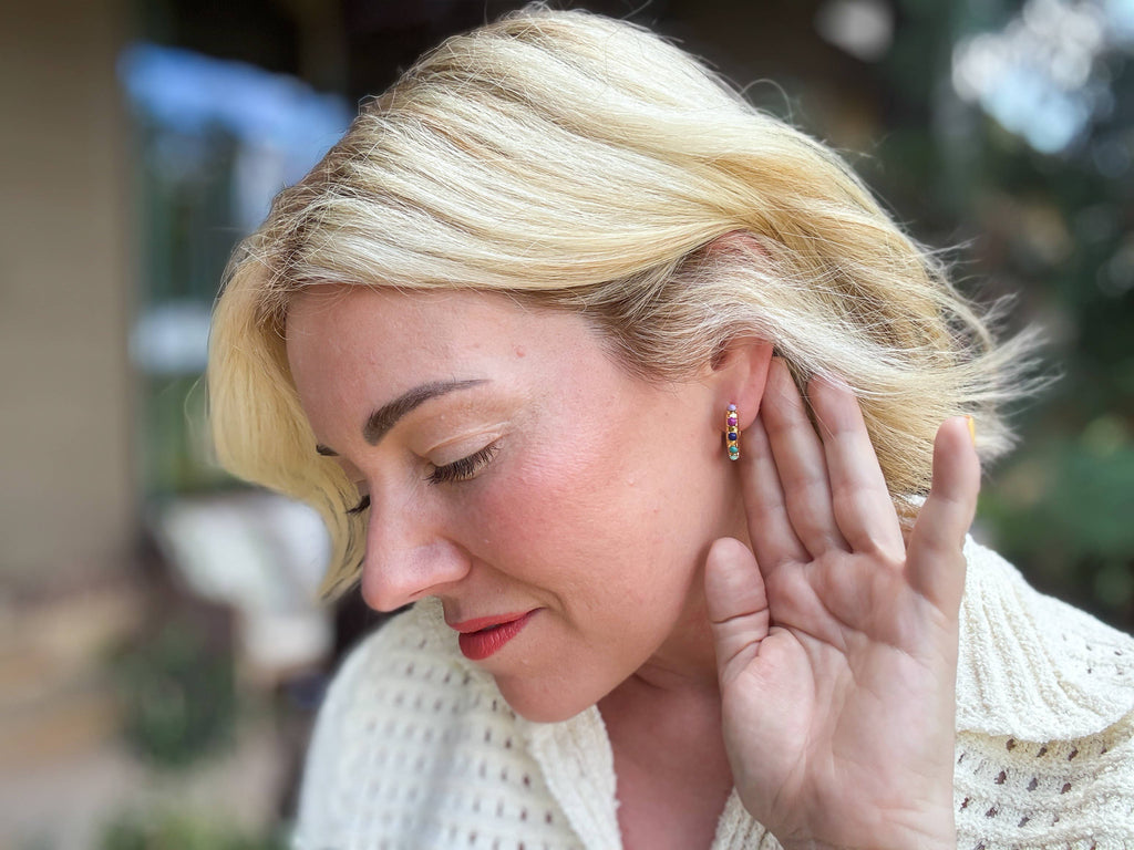 Miley Huggie Earrings