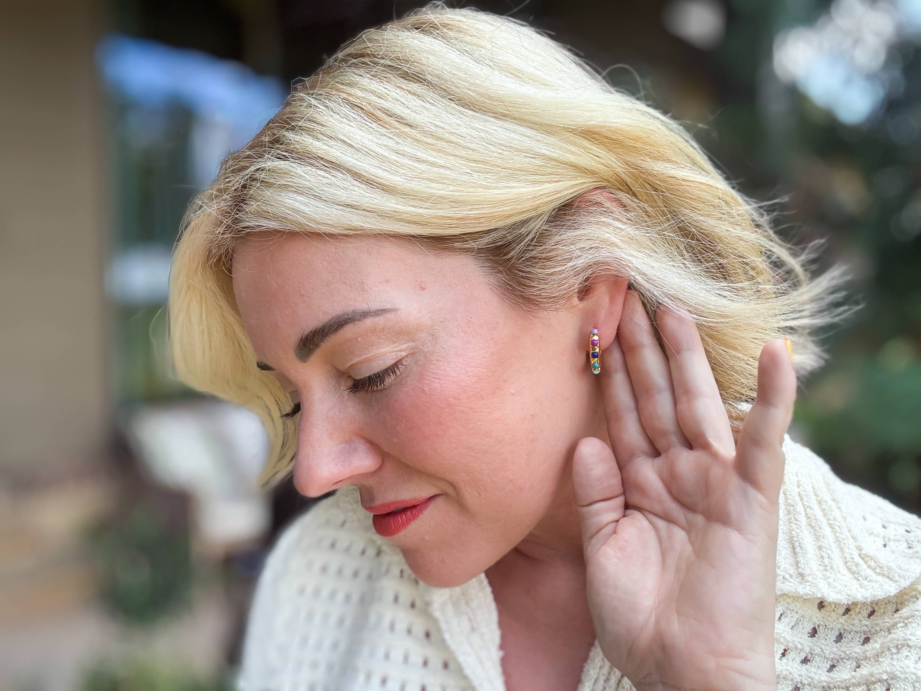 Miley Huggie Earrings