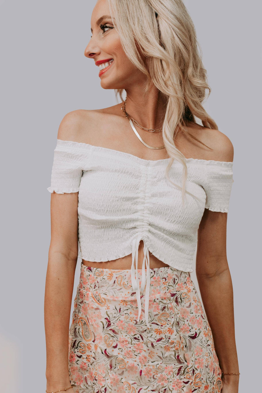 Front Tie Crop Top