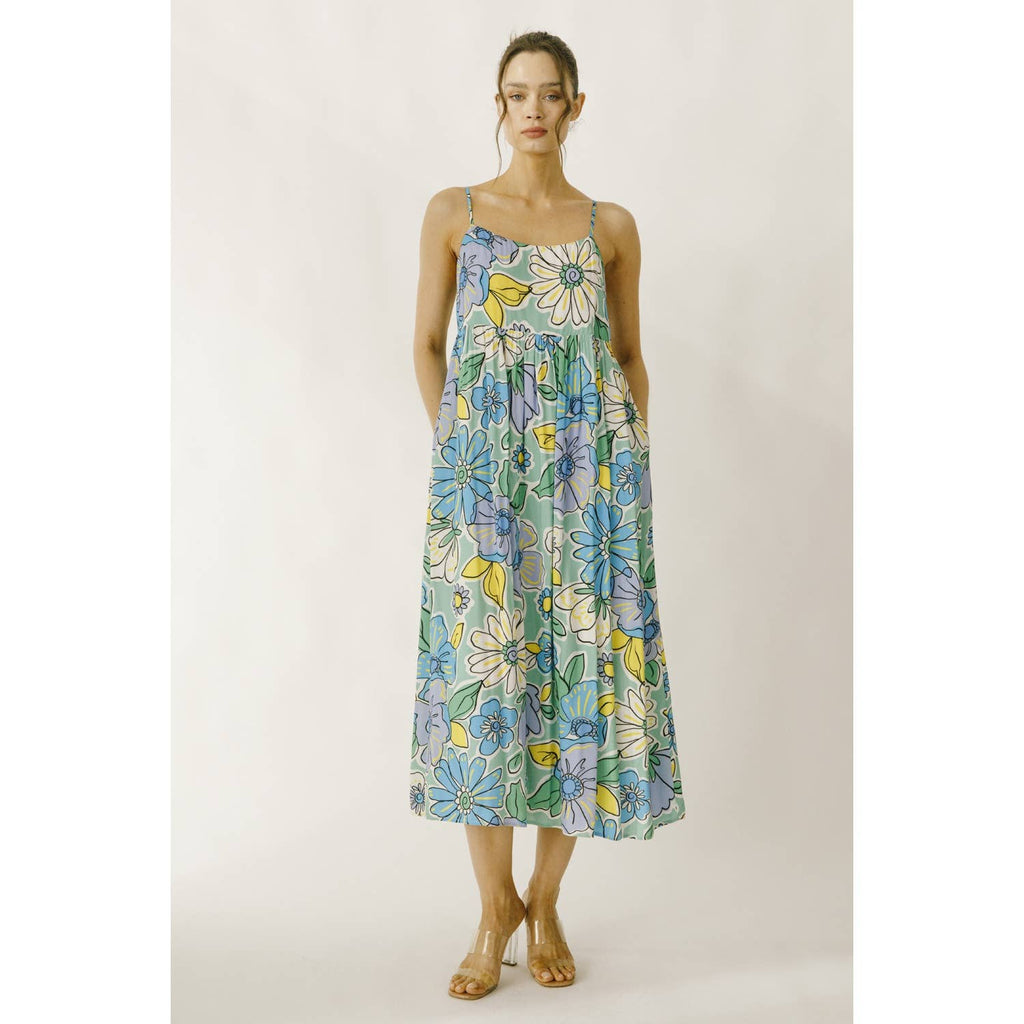 Floral Midi Dress