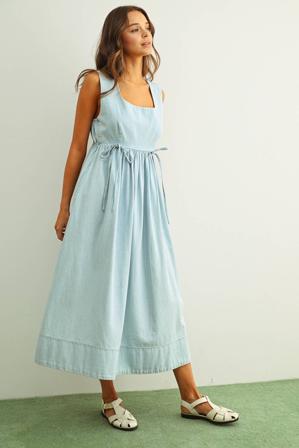 Chambray Dress