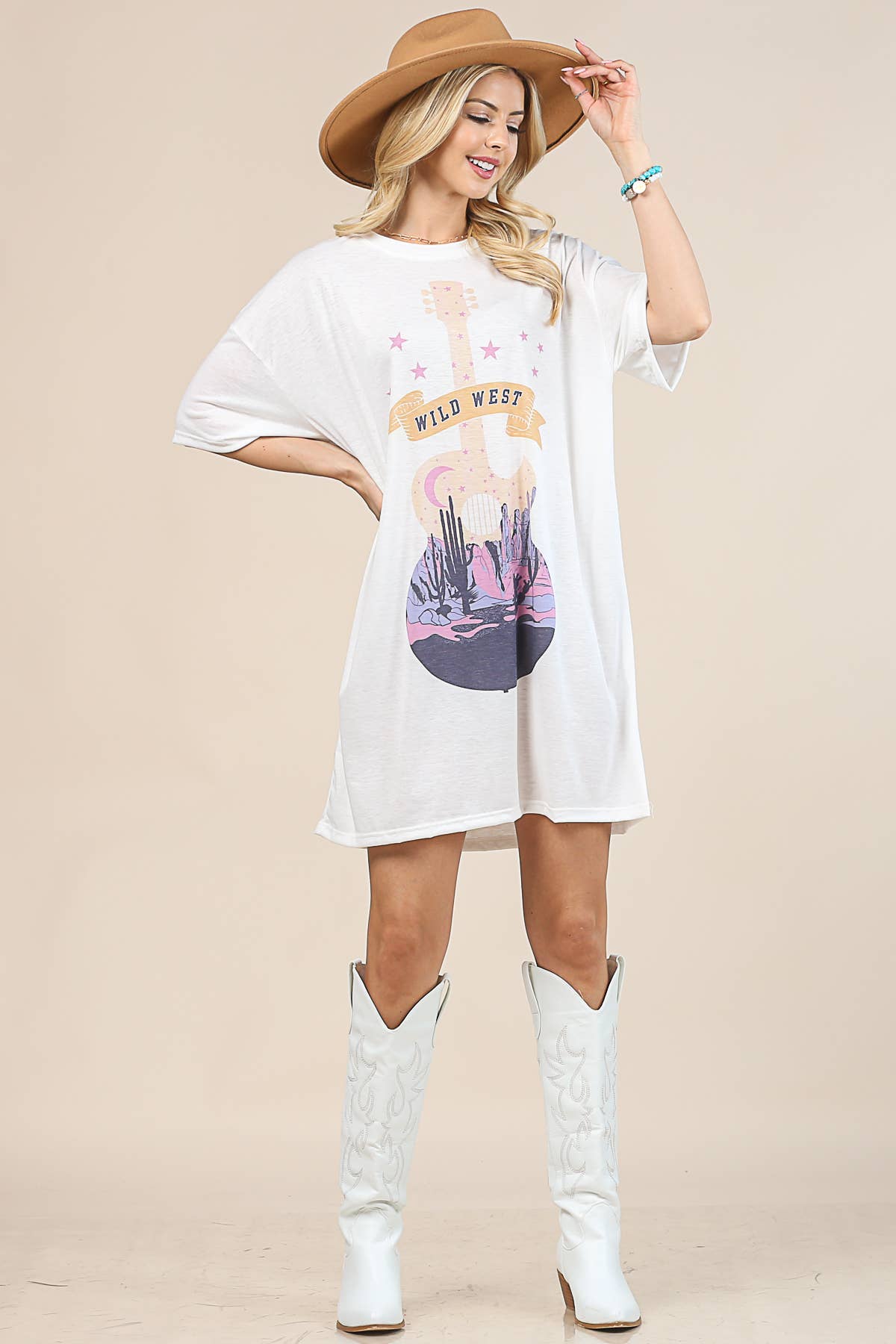 Wild West T-Shirt Dress