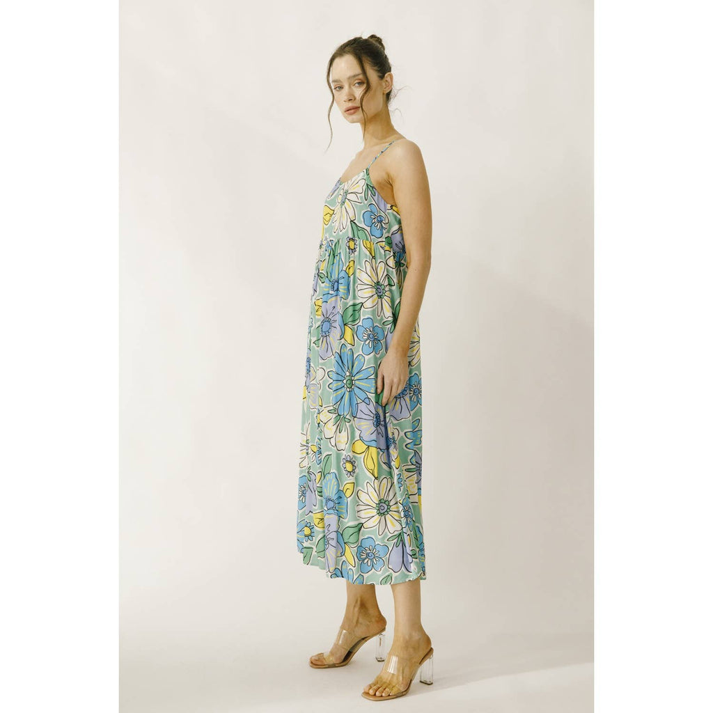 Floral Midi Dress