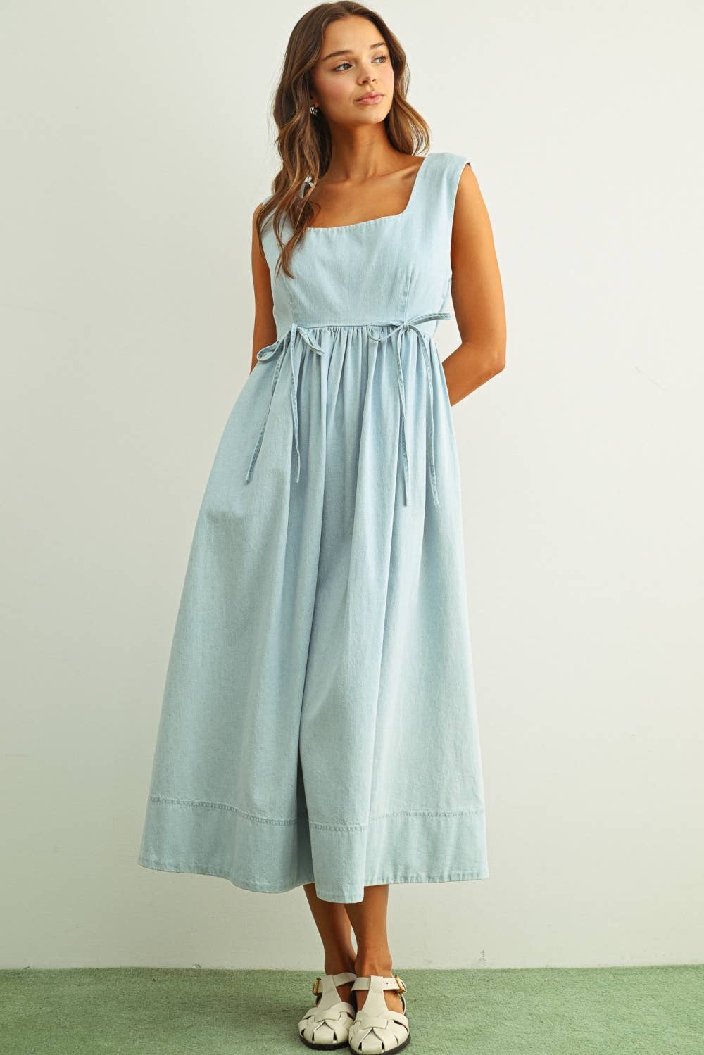 Chambray Dress