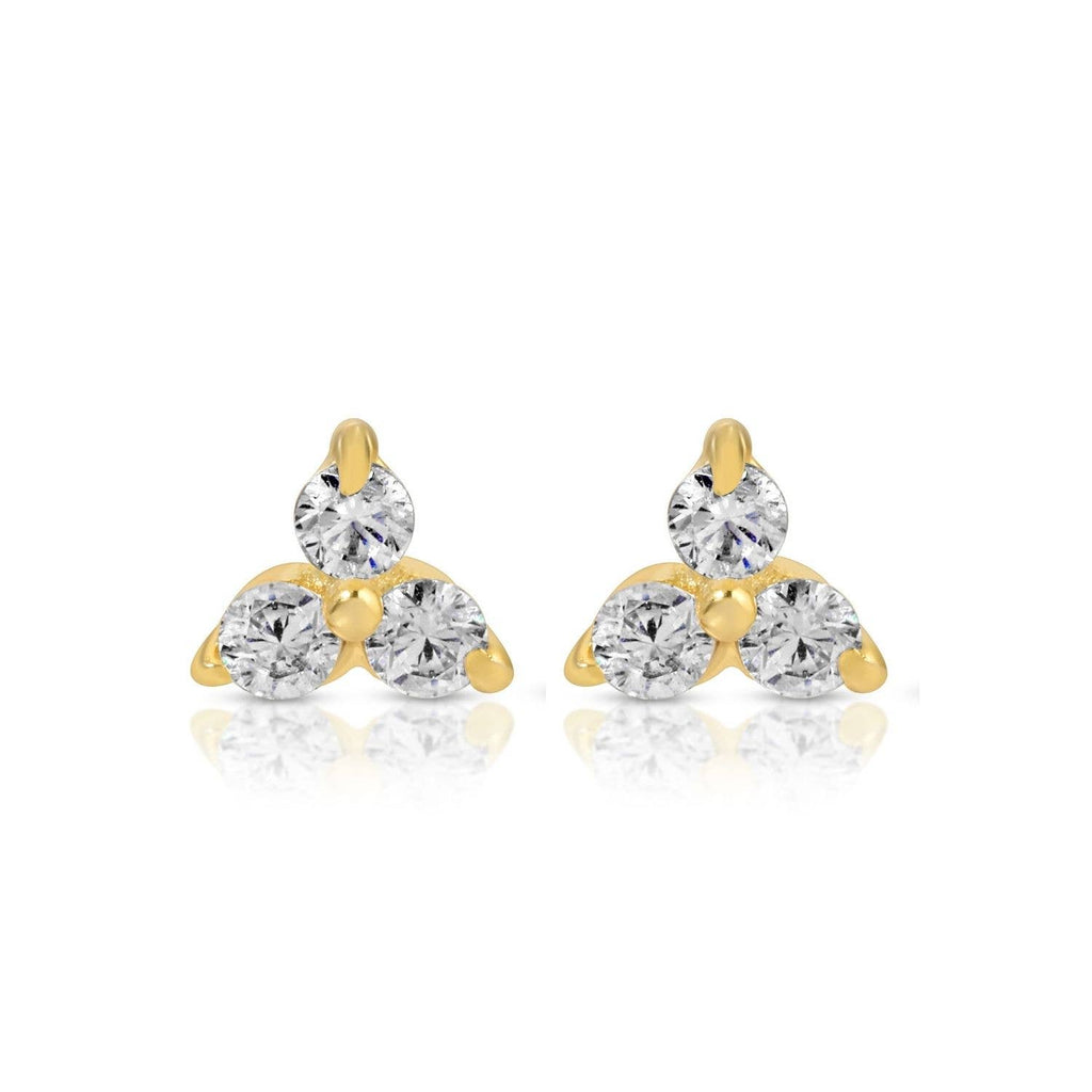 Triple Cluster Studs