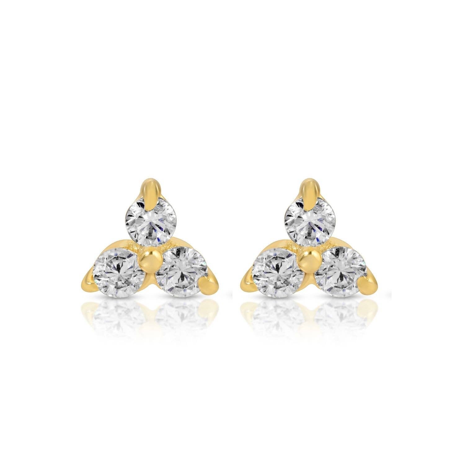 Triple Cluster Studs